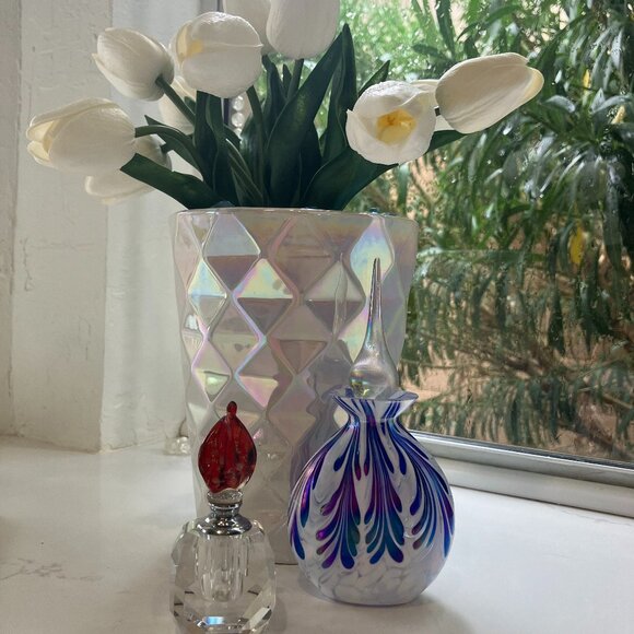 Collectible Glass Perfume Bottles - Picture 1 of 7